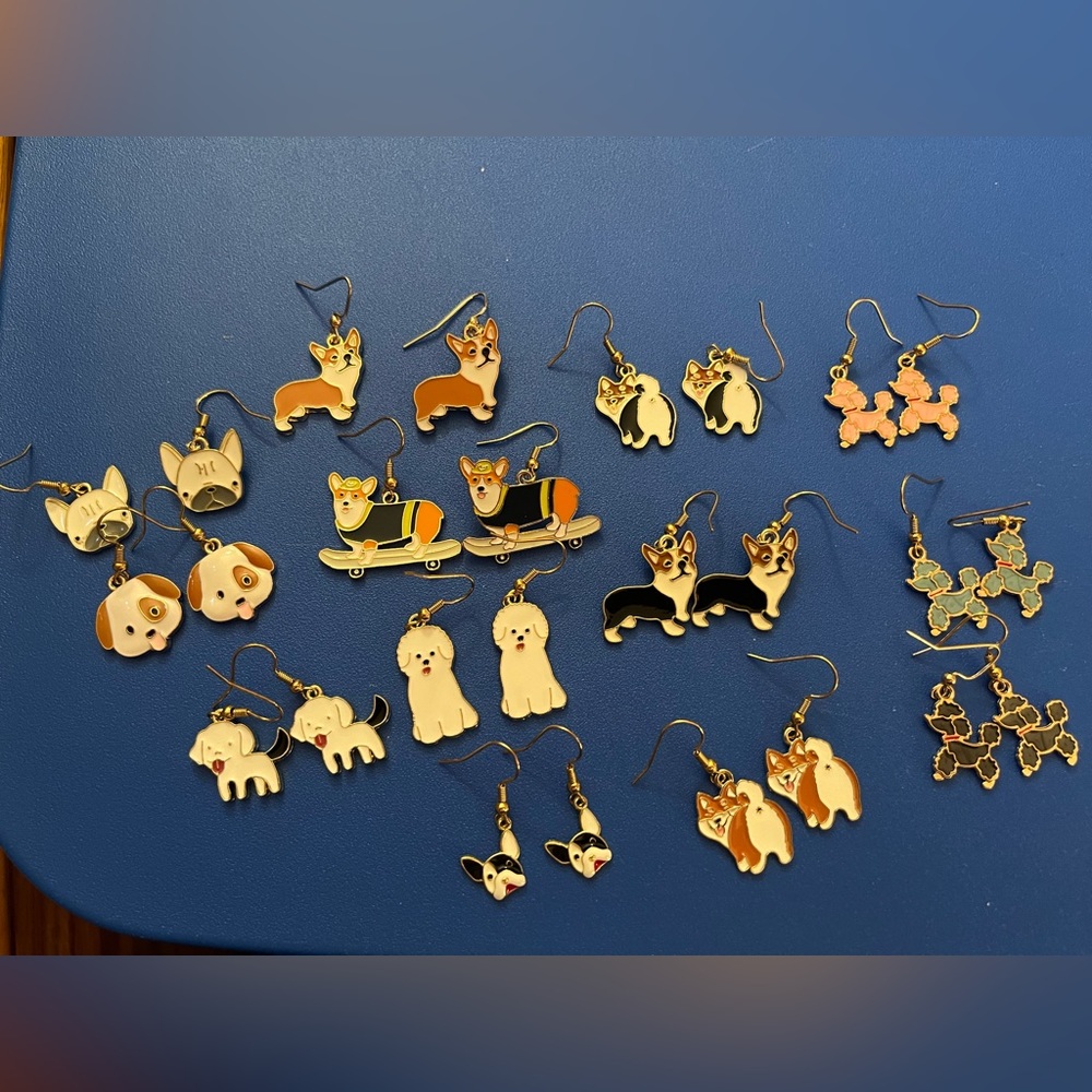 Dog Earrings 🐶